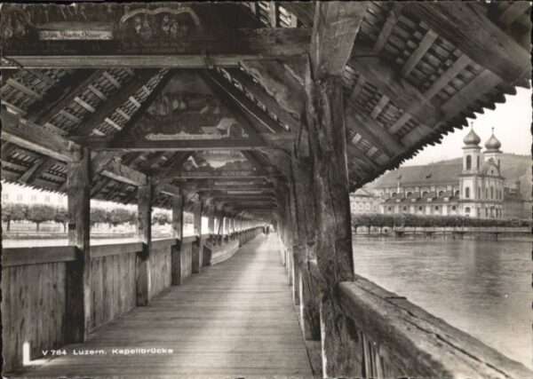 Luzern LU Luzern Kapellbrücke