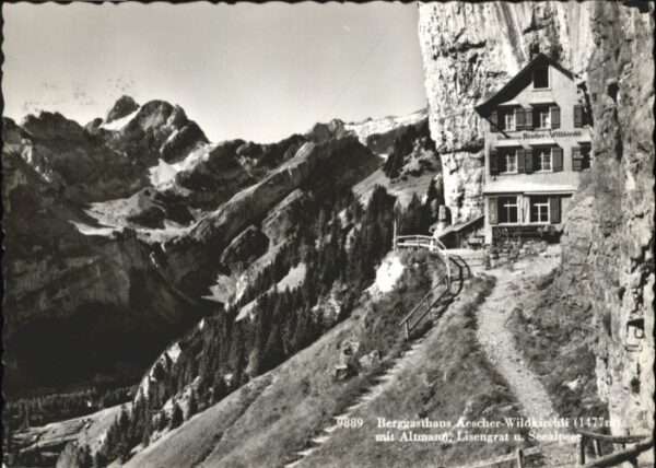 Ebenalp Gasthaus Aescher Wildkirchli