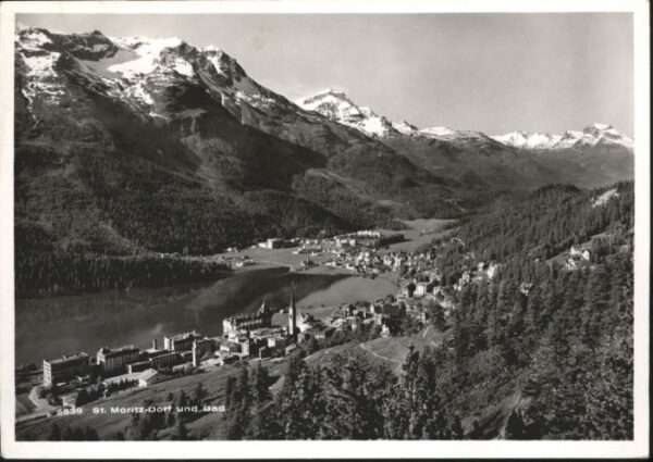 St Moritz GR St_Moritz Dorf Bad