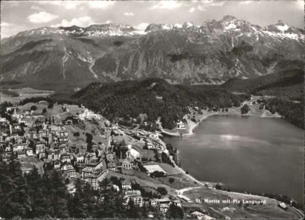 St Moritz GR St_Moritz Piz Languard