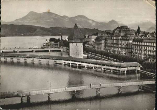 Luzern LU Luzern Rigi Brücke