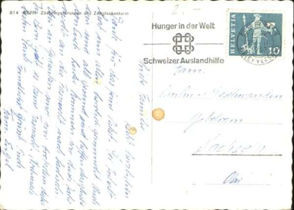 Bern BE Bern Zähringerbrunnen Zeitglockenturm – Bild 2