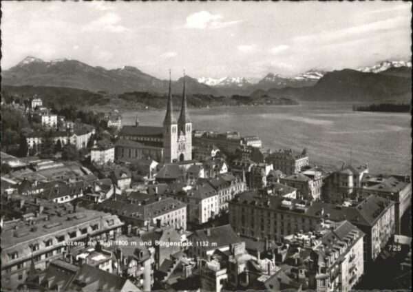 Luzern LU Luzern Rigi Bürgenstock