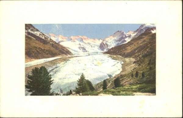 Morteratsch Gletscher Berninagruppe