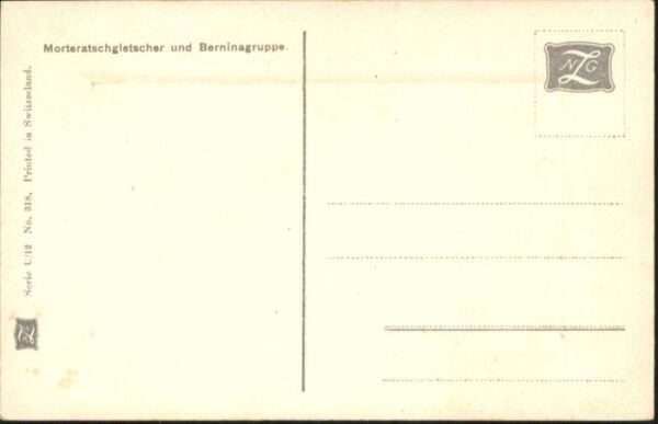 Morteratsch Gletscher Berninagruppe – Bild 2