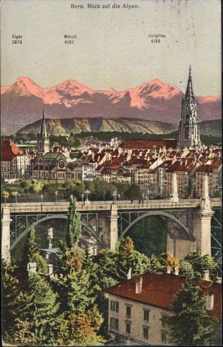 Bernina Eiger Mönch Jungfrau Brücke x