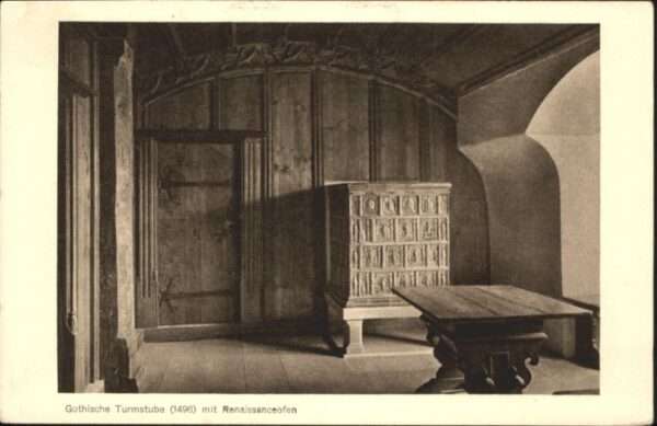 Winterthur Burg Hegi Gothische Turmstube