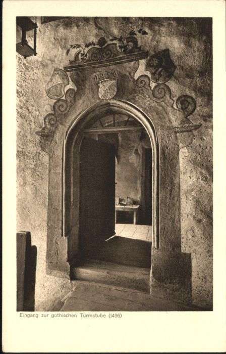 Winterthur Burg Hegi Gothische Turmstube