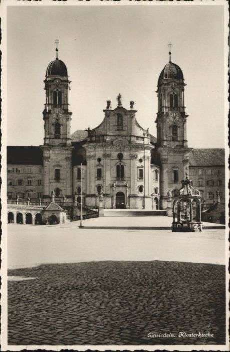 Einsiedeln SZ Einsiedeln Kloster Kirche