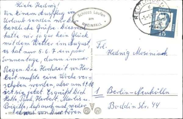 Schaffhausen SH Schaffhausen Schloss Laufen Rheinfall – Bild 2