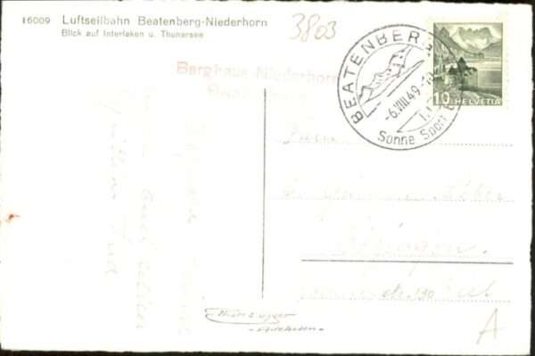 Beatenberg Niederhorn Sesselbahn – Bild 2