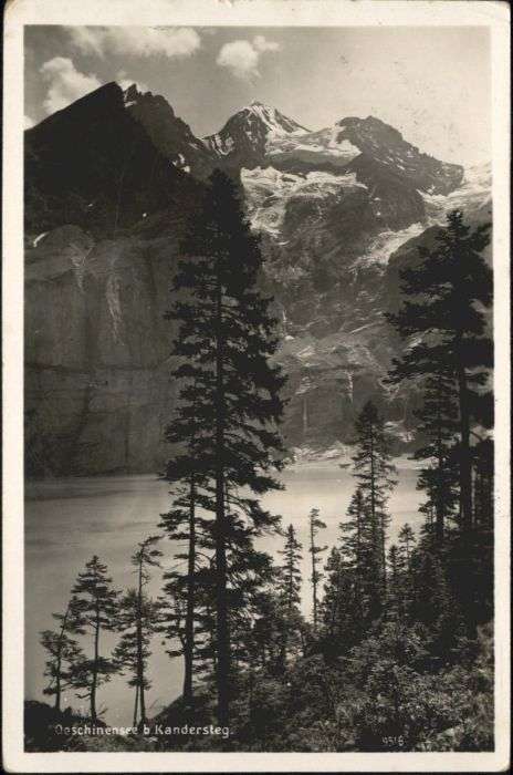 Kandersteg BE Kandersteg Oeschinensee