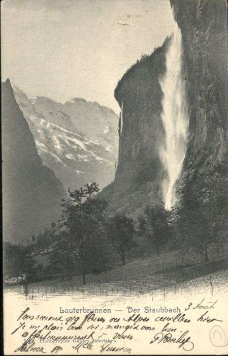 Lauterbrunnen BE Lauterbrunnen Staubbach