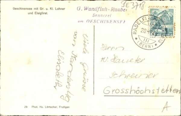 Kandersteg BE Kandersteg Oeschinensee – Bild 2