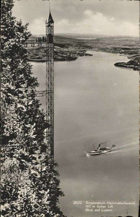 Buergenstock ammetschwand Schiff Turm