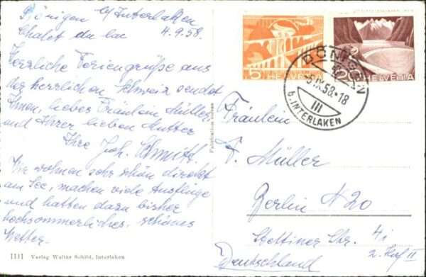 Interlaken BE Interlaken Harder Kulm Brienzersee – Bild 2