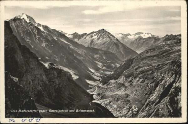 Saas-Fee [Handschriftlich] Maderanertal Oberalps