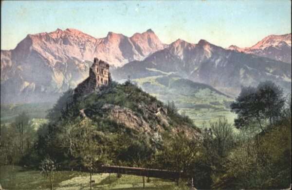 Bad Ragaz Ragatz Bad_Ragaz Ruine Wartenstein