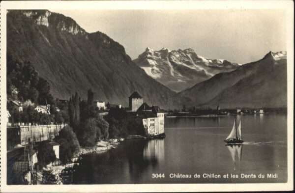 Chateau Chillon Dents du Midi Schiff