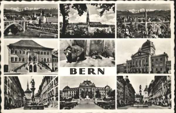 Bern BE Bern Brücke Brunnen