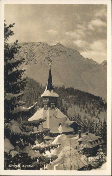 Arosa GR Arosa Kirche