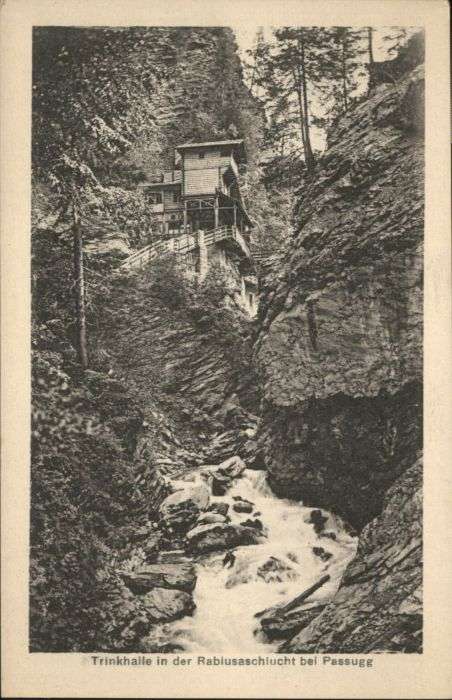 Rabius Schlucht Brücke