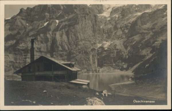 Kandersteg BE Kandersteg [Stempelabschlag] Oeschinens