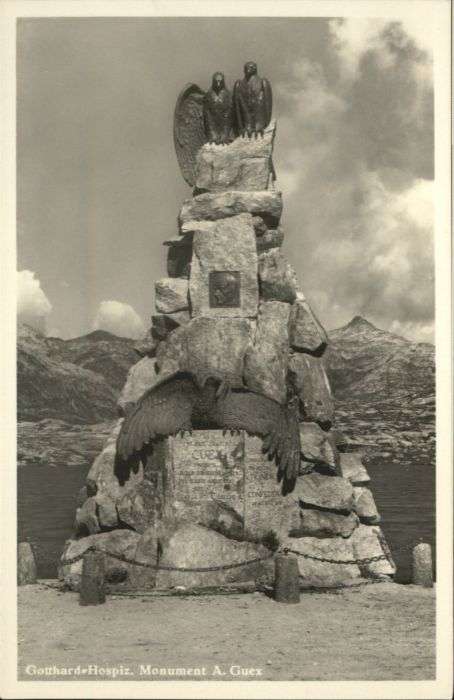 St Gotthard Monument A Guex