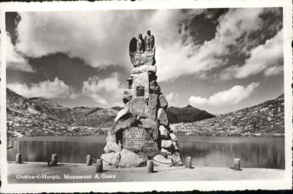 St Gotthard Monument A Guex