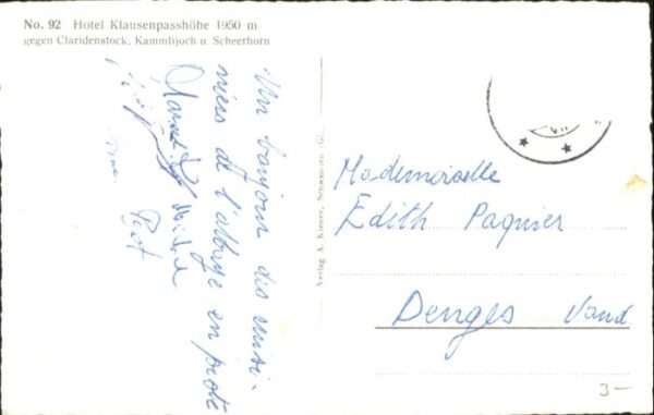 Klausen UR Klausen Passhöhe Hotel – Bild 2