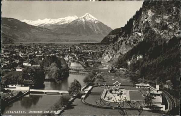 Interlaken BE Interlaken Unterseen Brücke
