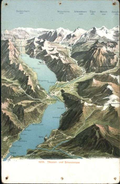 Aeschi Spiez Brienzersee Thunersee