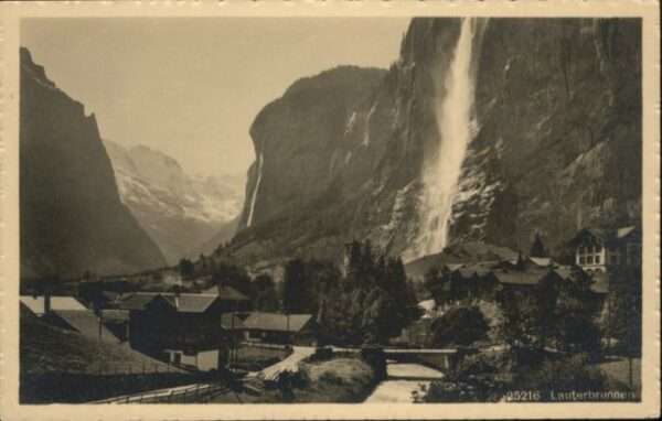 Lauterbrunnen BE Lauterbrunnen Brücke