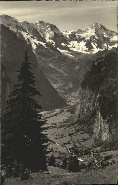 Lauterbrunnen BE Lauterbrunnen Grosshorn Breithorn