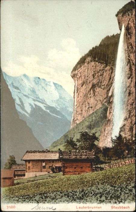 Lauterbrunnen BE Lauterbrunnen Staubbach