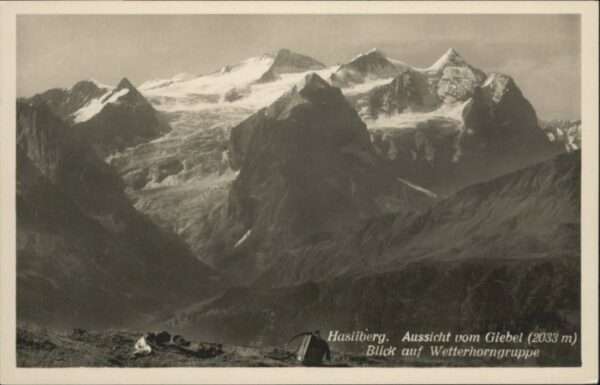 Hasliberg Hohfluh Wetterhorngruppe