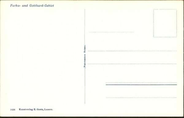 Furka Gotthard Gebiet – Bild 2