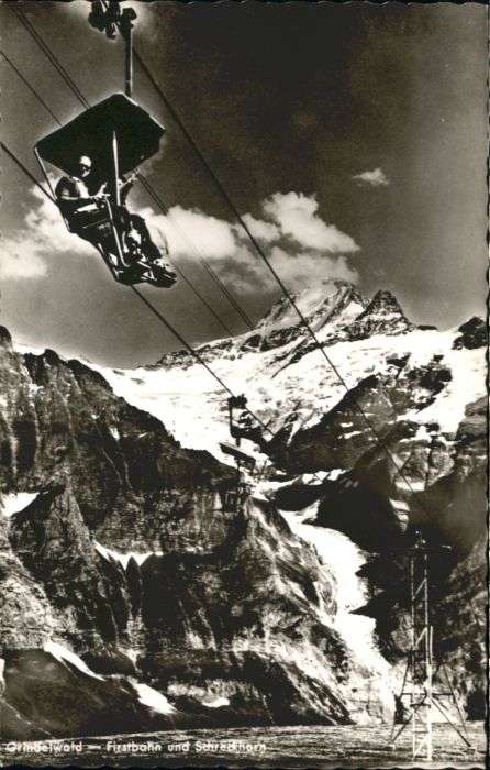 Grindelwald Firstbahn Schreckhorn