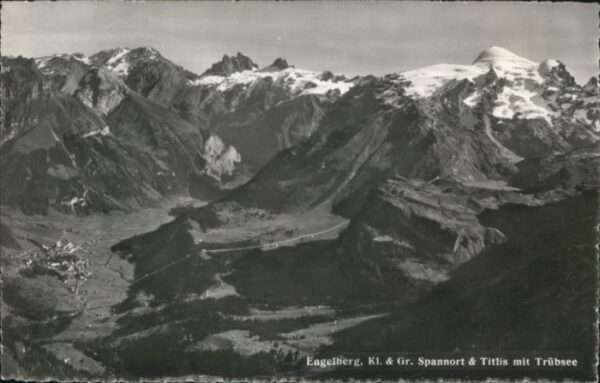 Engelberg OW Engelberg Spannort Titlis Trübsee