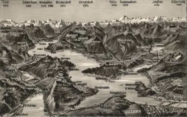 Luzern LU Luzern Fliegeraufnahme