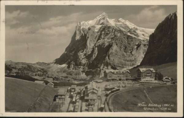 Kleine Scheidegg Interlaken Kleine_Scheidegg Wetterhorn Zug