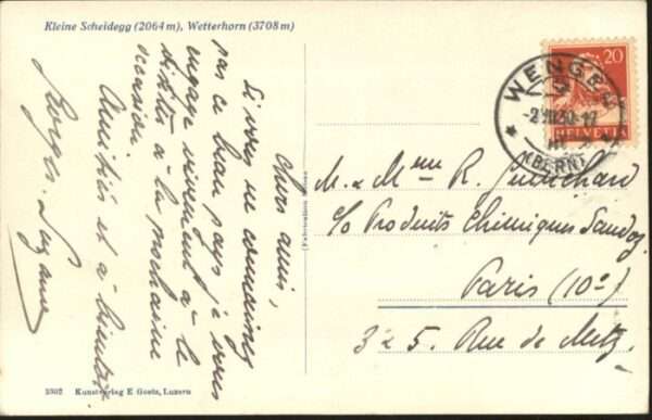 Kleine Scheidegg Interlaken Kleine_Scheidegg Wetterhorn Zug – Bild 2