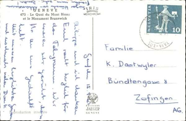 Genf GE Genf Schiff – Bild 2