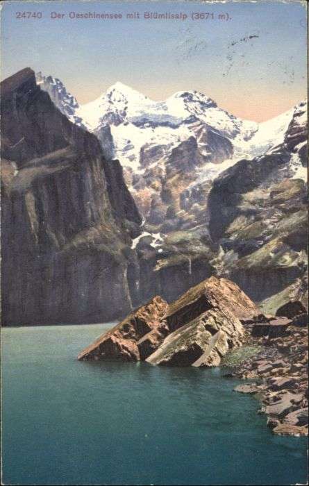 Oeschinensee Blümlisalp