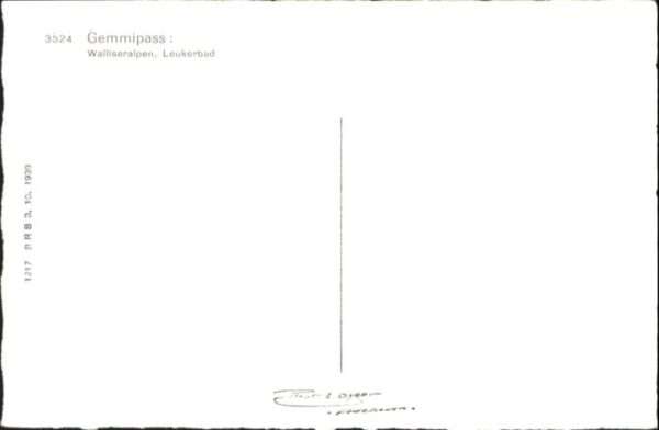 Gemmipass Wallis Walliseralpen Leukerbad – Bild 2