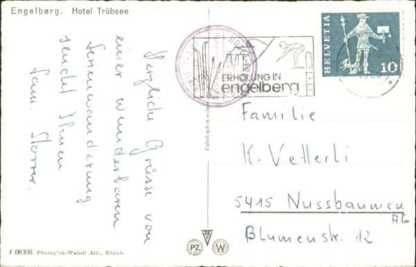 Engelberg OW Engelberg Hotel Trübsee Jochpass Engstl – Bild 2