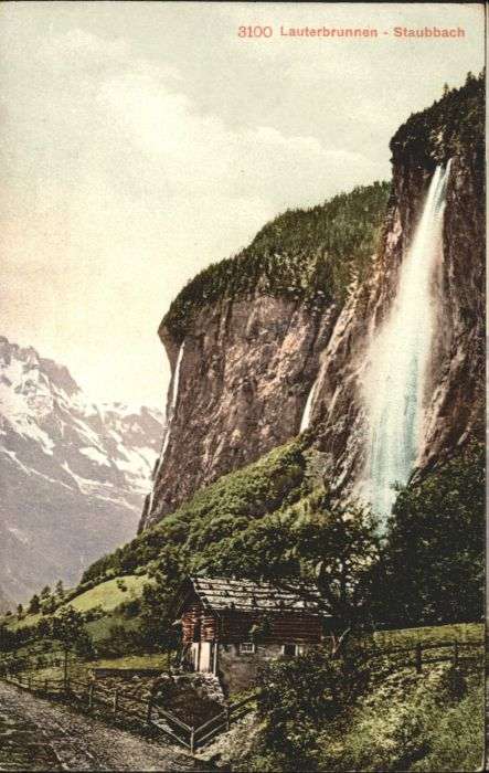 Lauterbrunnen BE Lauterbrunnen Staubbach