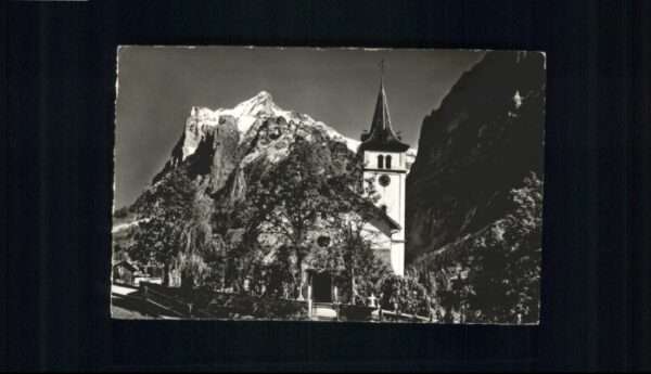 Grindelwald Kirche Wetterhorn