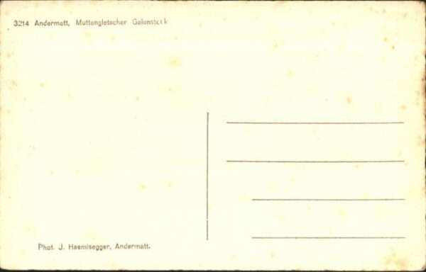 Andermatt Muttengletscher Galenstock – Bild 2