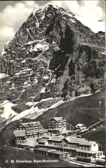 Kleine Scheidegg Interlaken Kleine_Scheidegg Eiger Nordwand